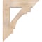 Ekena Millwork Merced Traditional Smooth Bracket, Douglas Fir, 5 1/2"W x 28"D x 32"H BKT06X28X32MRC01SDF - alternate 3